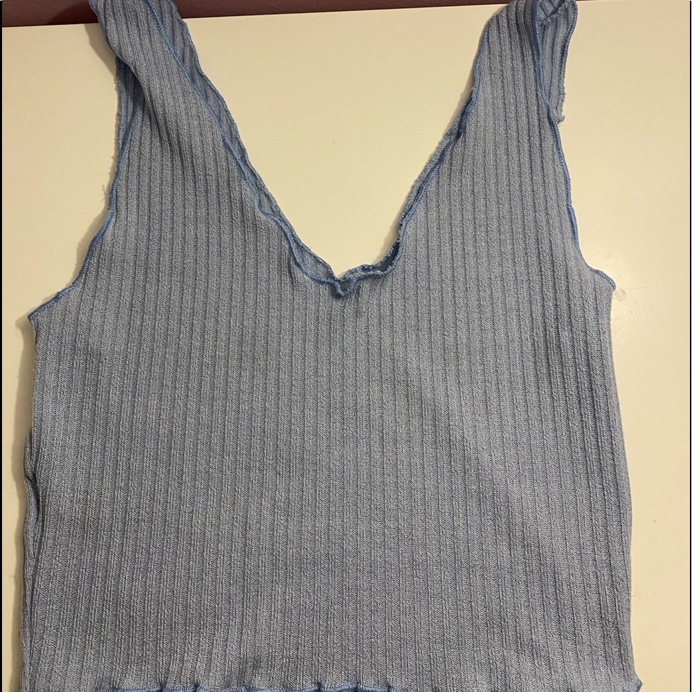 SHEIN Blue Tank Top (Size S)